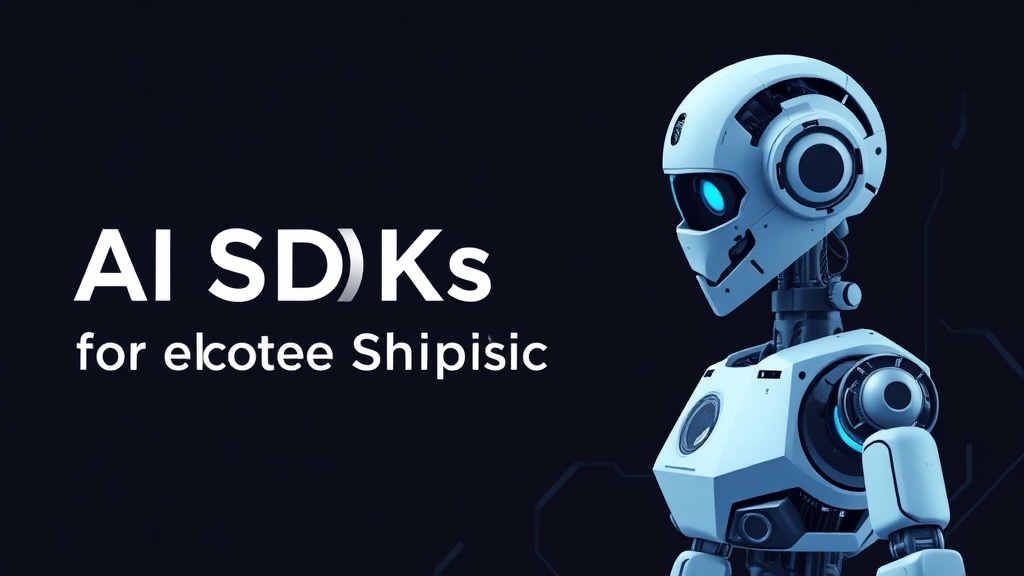 Ai Sdks For Robotics Applicati