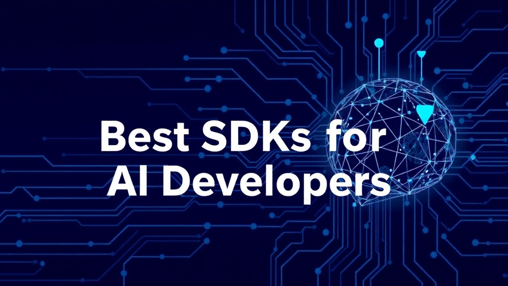 Best Sdks For Ai Developers